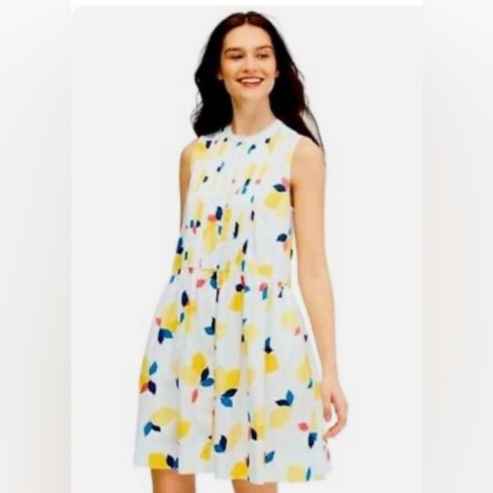 Kate Spade lemon zest shirt dress